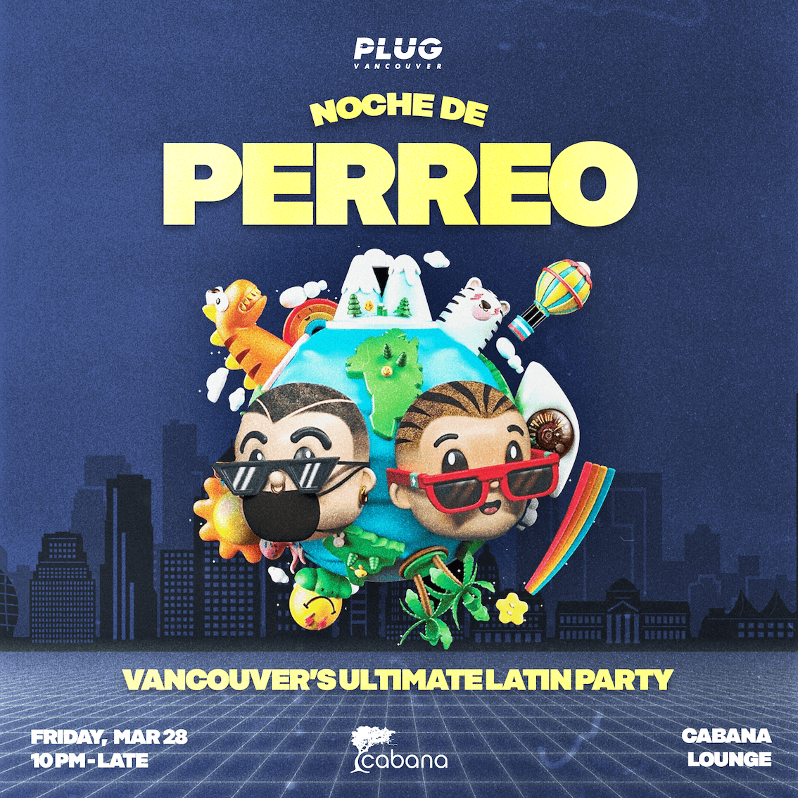Noche De Perreo event in Vancouver